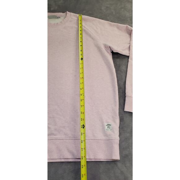 Carhartt Pink Men's Size XL Crewneck Sweatshirt Winter Cotton C25-18 Pre-owned - Picture 3 of 10